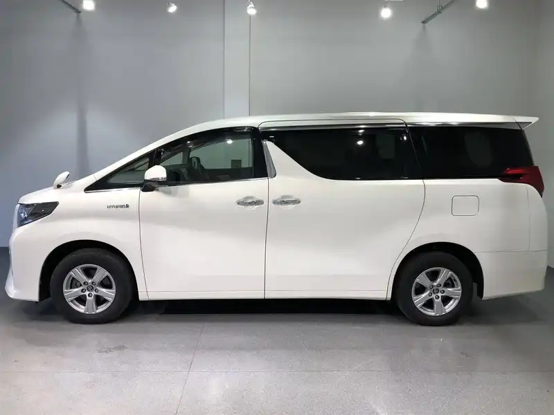 カタログ画像：アルファードハイブリッド（ALPHARD HYBRID） ハイブリッドＸ 2015年1月 DAA-AYH30W 2500cc ラグジュアリーホワイトパールクリスタルシャインガラスフレークorホワイトパールクリスタルシャイン 燃費19.4km / l 外装