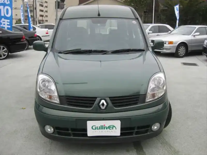 カタログ画像：カングー（KANGOO） １．６ 2007年1月 GH-KCK4M 1600cc ジヴェルニー・グリーンＭ フロント