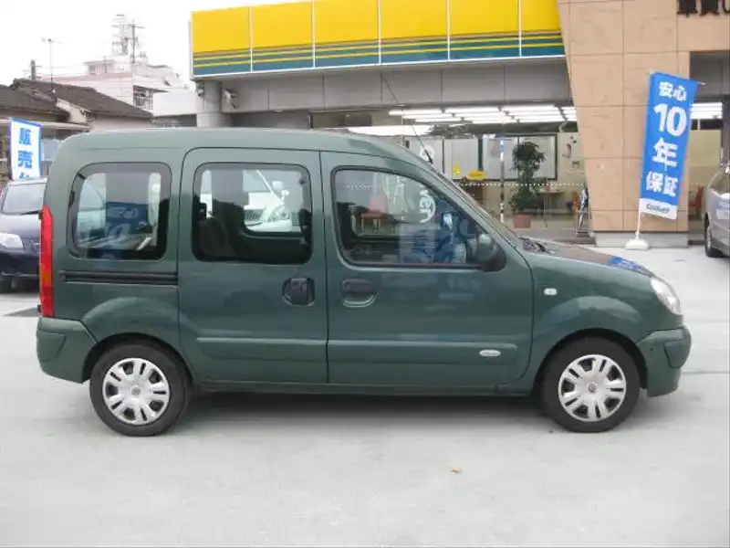 カタログ画像：カングー（KANGOO） １．６ 2007年1月 GH-KCK4M 1600cc ジヴェルニー・グリーンＭ 外装