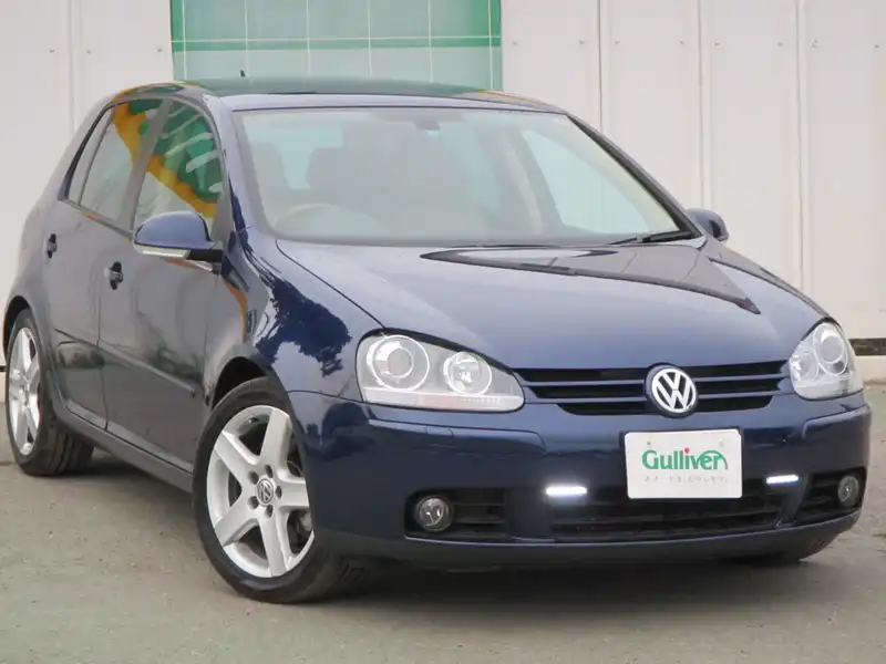 カタログ画像：ゴルフ（GOLF） ＧＴＸ 2005年10月 GH-1KAXX 2000cc シャドーブルーメタリック 燃費12.6km / l  メイン