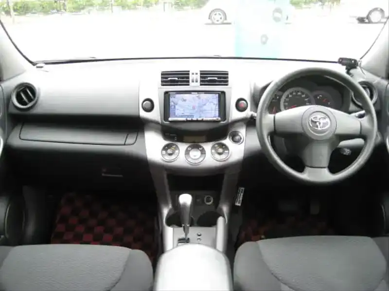 カタログ画像：ＲＡＶ４（RAV4） Ｇ 2005年11月 DBA-ACA36W 2400cc ホワイトパールクリスタルシャイン 燃費13.4km / l  内装