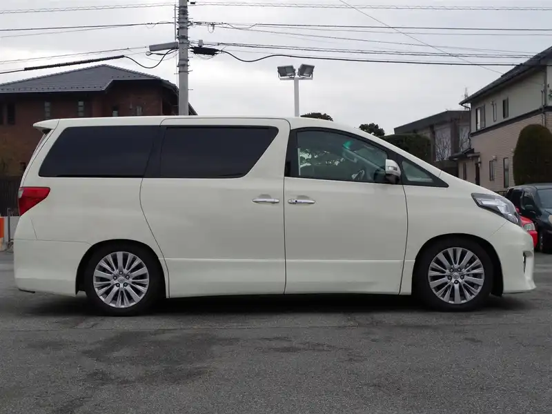 カタログ画像：アルファード（ALPHARD） ２４０Ｓ Ｃパッケージ 2011年11月 DBA-ANH25W 2400cc ゴールドパールクリスタルシャイン 燃費10.2km / l 外装