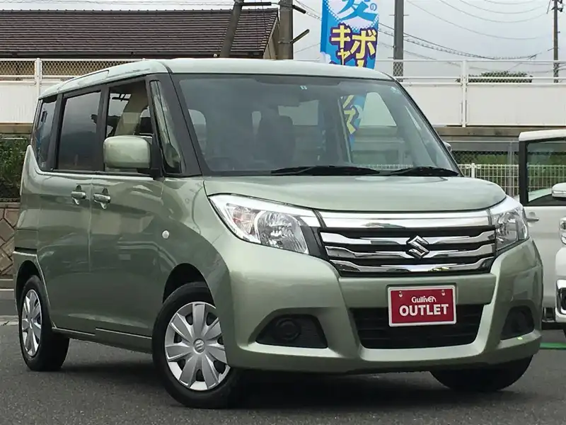 カタログ画像：ソリオ（SOLIO） Ｇ 2015年8月 DBA-MA26S 1200cc クリアライムメタリック 燃費24.8km / l メイン（その他）