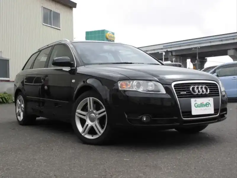 カタログ画像：Ａ４アバント（A4 AVANT） ２．０ＴＦＳＩクワトロ 2006年7月 GH-8EBWEF 2000cc ファントムブラックパールエフェクト 燃費10.6km / l  メイン