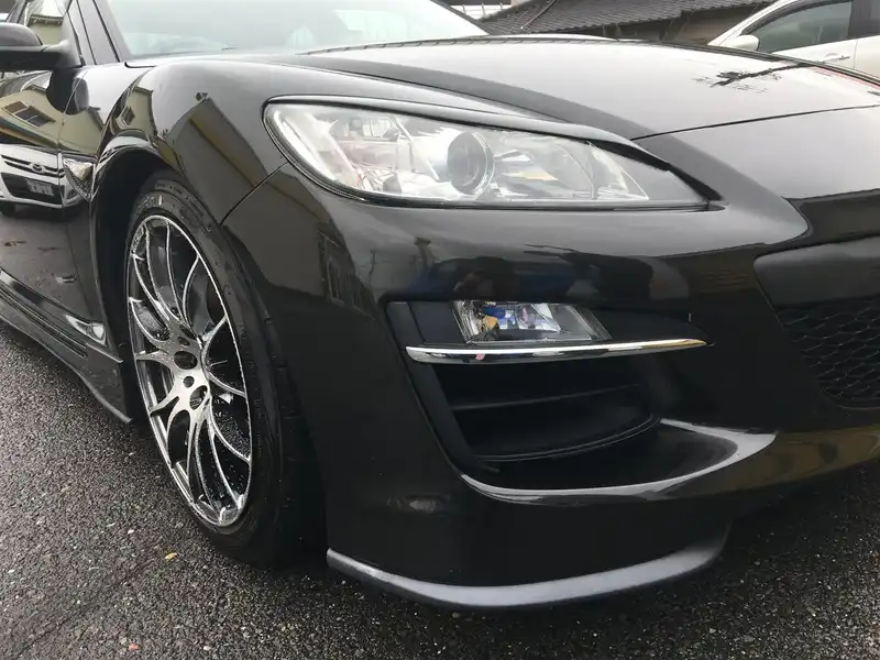 カタログ画像：ＲＸ－８（RX-8） タイプＥ 2009年5月 ABA-SE3P 1400cc スパークリングブラックマイカorブリリアントブラック 燃費9.0km / l  外装