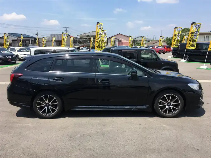 カタログ画像：レヴォーグ（LEVORG） １．６ＧＴ 2014年6月 DBA-VM4 1600cc クリスタルブラック・シリカ 燃費17.4km / l 外装