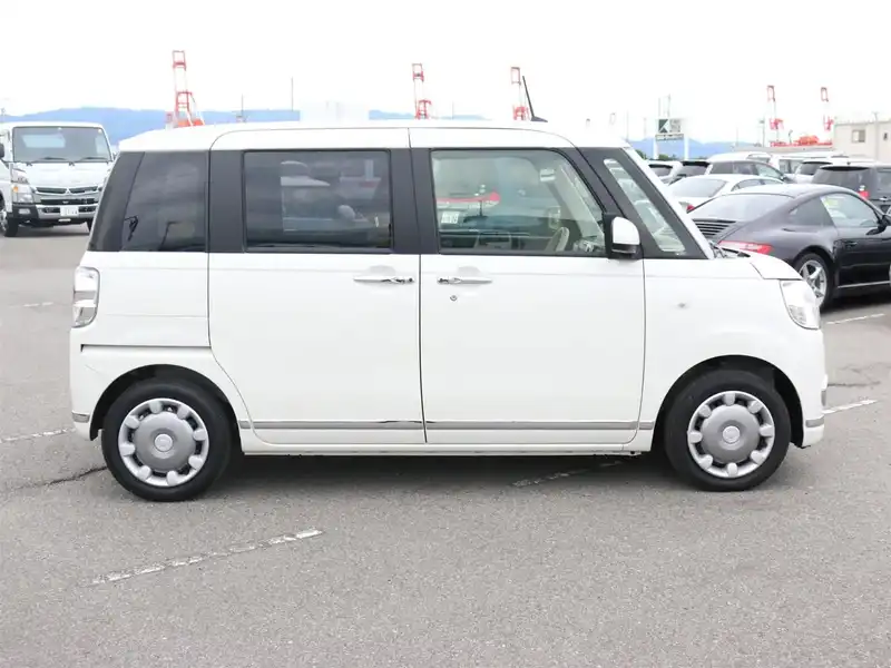 カタログ画像：ムーヴキャンバス（MOVE CANBUS） Ｘメイクアップリミテッド ＳＡⅢ 2018年9月 5BA-LA810S 660cc パールホワイトIII 燃費19.6km / l 外装