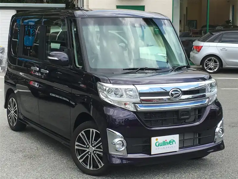 カタログ画像：タント（TANTO） カスタムＲＳ トップエディションＳＡⅡ 2015年5月 DBA-LA610S 660cc ナイトシャドーパープルクリスタルメタリック 燃費24.6km / l メイン（その他）