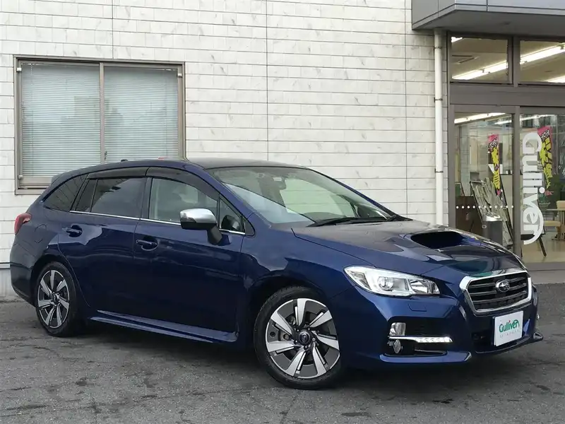 カタログ画像：レヴォーグ（LEVORG） １．６ＧＴアイサイト 2014年6月 DBA-VM4 1600cc ギャラクシィブルー・シリカ 燃費17.4km / l メイン（その他）