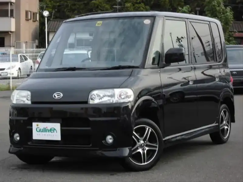 カタログ画像：タント（TANTO） Ｘリミテッド 2004年6月 ABA-L360S 660cc ブラックマイカ 燃費16.8km / l  外装