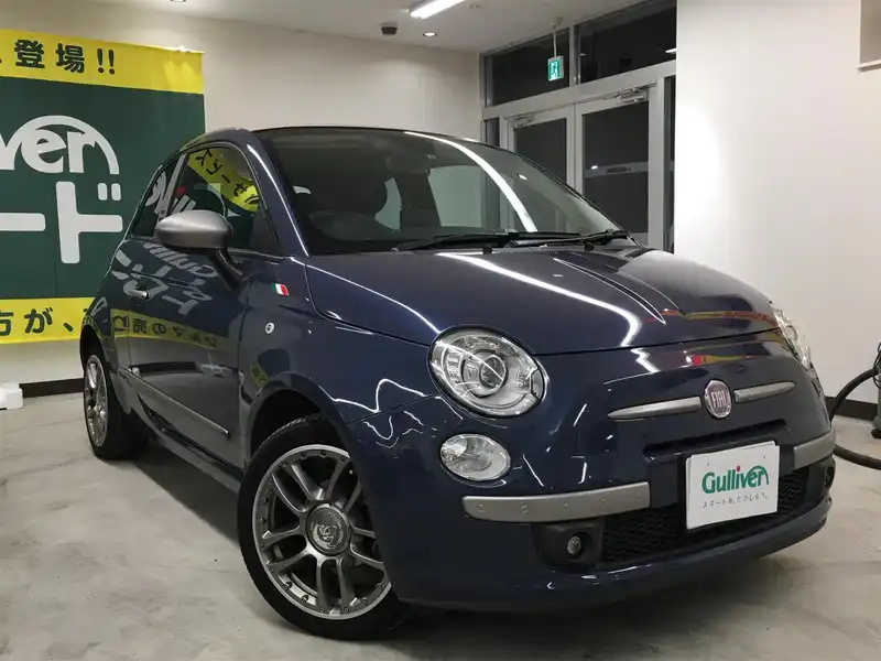 カタログ画像：５００Ｃ（500C） バイ ディーゼル 2010年4月 ABA-31212 1200cc ミッドナイトインディゴブルー 燃費17.2km / l  メイン