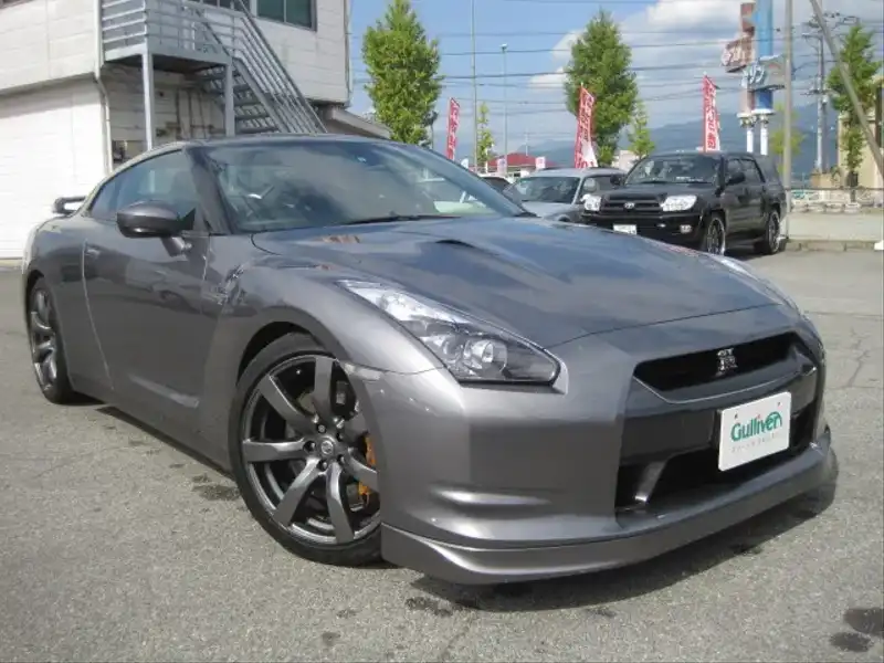 カタログ画像：ＧＴ－Ｒ（GT-R） ＧＴ－Ｒ プレミアムエディション 2008年12月 CBA-R35 3800cc ダークメタルグレー（Ｍ） 燃費8.3km / l  メイン