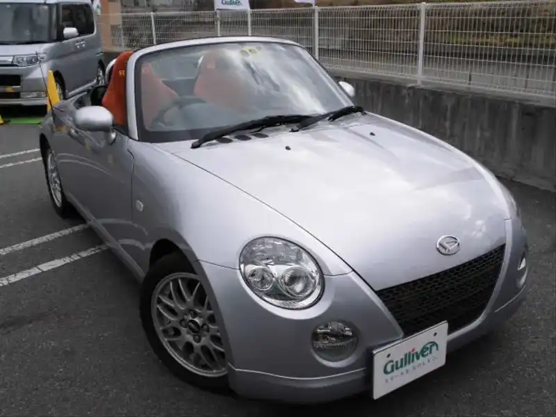 カタログ画像：コペン（COPEN） アルティメットエディション 2006年6月 ABA-L880K 660cc ＤＣ・ブライトシルバーメタリック 燃費15.2km / l  外装