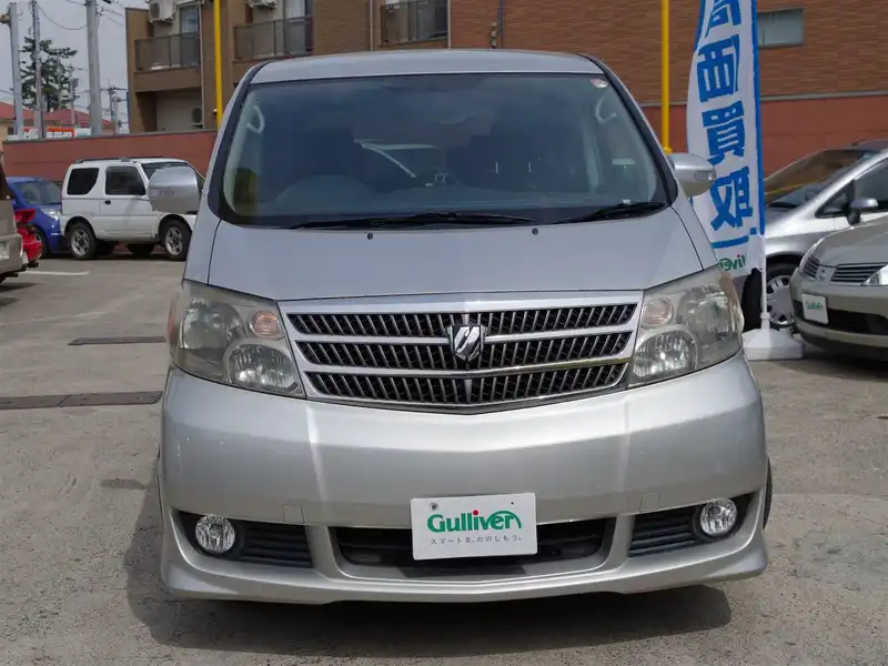 10011198 | カタログ画像：アルファードＧ（ALPHARD G） ＡＳ 2003年7月 UA-ANH15W 2400cc シルバーメタリック フロント