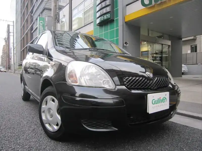 カタログ画像：ヴィッツ（VITZ） Ｕ Ｄパッケージ ビューティフルセレクション 2002年4月 TA-NCP10 1300cc ブラックマイカ 燃費18.0km / l  メイン（その他）