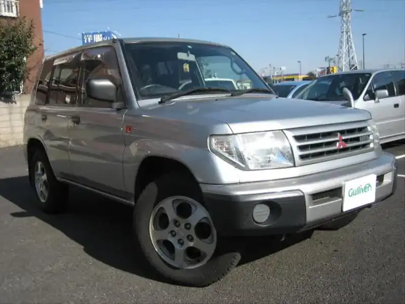 カタログ画像：パジェロイオ（PAJERO IO） ＺＸ 1998年10月 GF-H76W 1800cc ハミルトンシルバー（Ｍ） メイン