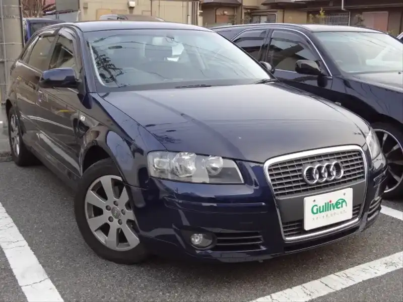 カタログ画像：Ａ３（A3） スポーツバック２．０ＴＦＳＩ 2004年10月 GH-8PAXX 2000cc モロブルーパールエフェクト 燃費12.8km / l  メイン（その他）