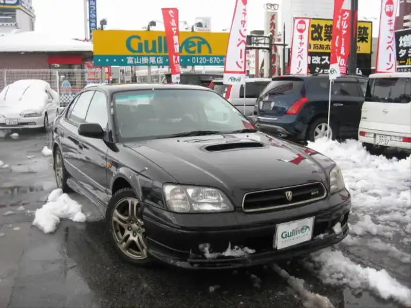 カタログ画像：レガシィＢ４（LEGACY B4） ＲＳ 2001年5月 TA-BE5 2000cc ブラックトパーズ・マイカ 燃費13.0km / l  メイン（その他）