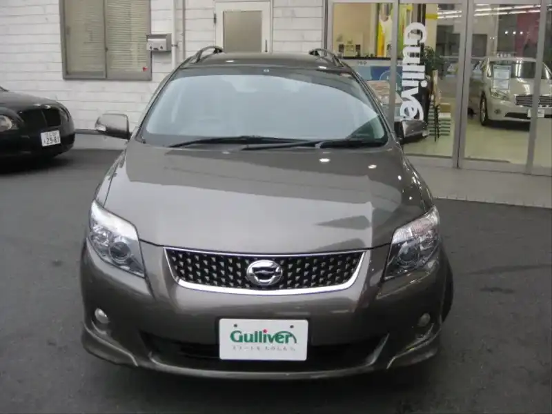 カタログ画像：カローラフィールダー（COROLLA FIELDER） １．８Ｓ エアロツアラー 2010年4月 DBA-ZRE144G 1800cc ブロンズマイカメタリック 燃費15.6km / l  フロント