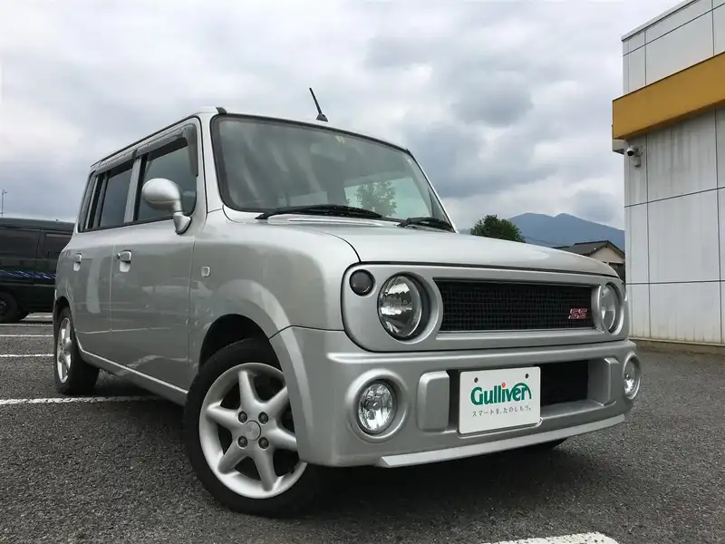 カタログ画像：アルトラパン（ALTO LAPIN） ＳＳ 2003年9月 TA-HE21S 660cc シルキーシルバーメタリック 燃費16.4km / l  メイン（その他）