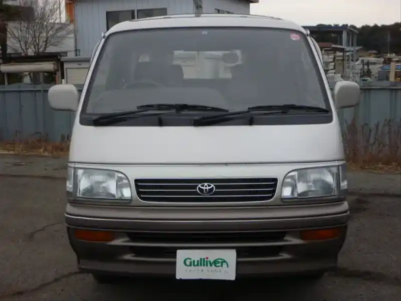 1008878 | カタログ画像：ハイエースワゴン（HIACE WAGON） リビングサルーンＥＸ 1995年8月 E-RZH101G 2400cc ソフトノーブルトーニング フロント