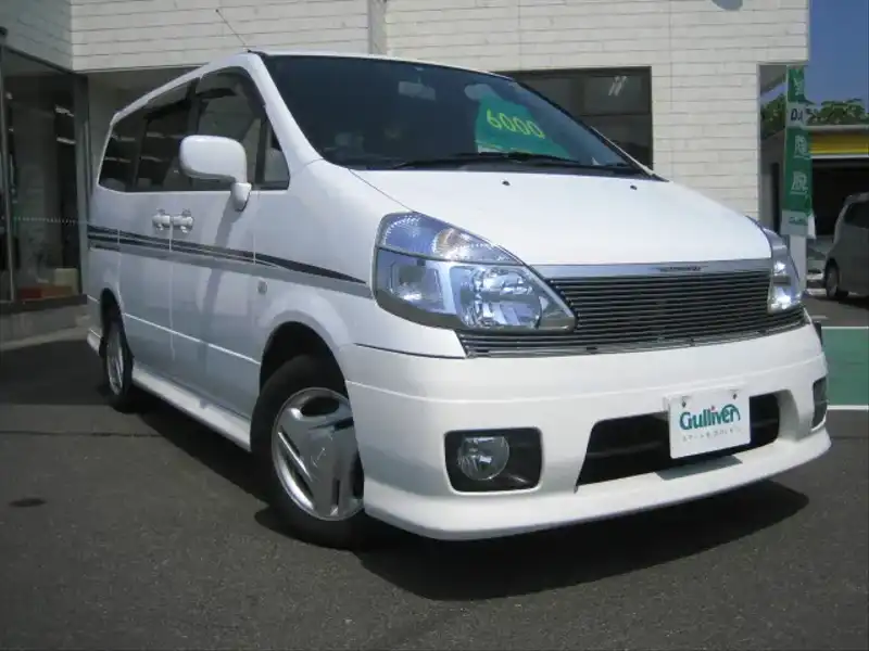 カタログ画像：セレナ（SERENA） ハイウェイスター Ｇパック 1999年6月 KH-VNC24 2500cc ホワイト 燃費11.8km / l  メイン