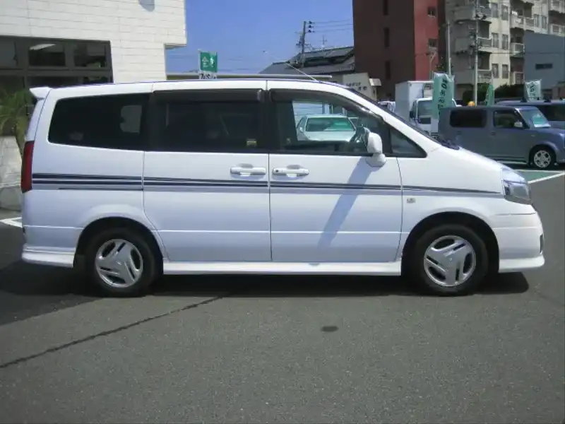 カタログ画像：セレナ（SERENA） ハイウェイスター Ｇパック 1999年6月 KH-VNC24 2500cc ホワイト 燃費11.8km / l  外装