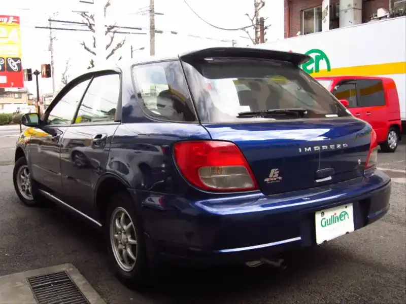 4502487 | カタログ画像：インプレッサスポーツワゴン（IMPREZA SPORTS WAGON） Ｉ’ｓ 2001年9月 LA-GG2 1500cc グランブルー・マイカ バック