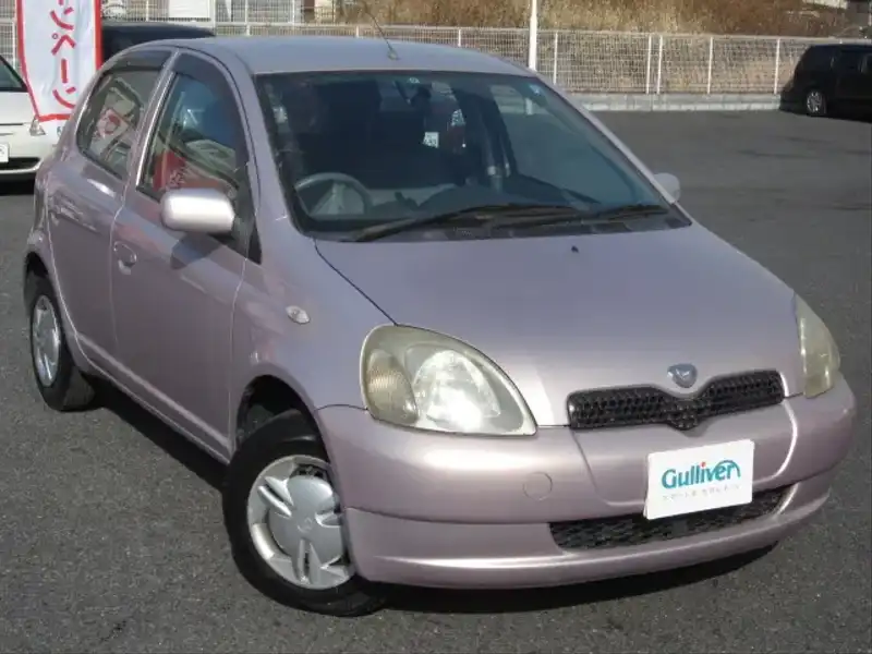 カタログ画像：ヴィッツ（VITZ） Ｂ 1999年1月 GF-SCP10 1000cc ペールローズメタリックオパール 燃費22.5km / l  メイン（その他）