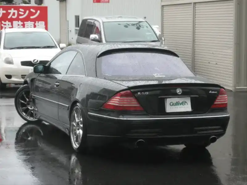 カタログ画像：ＣＬ（CL） ＣＬ５５ ＡＭＧ 2001年9月 GH-215374 5500cc オブシディアンブラック（Ｍ） バック