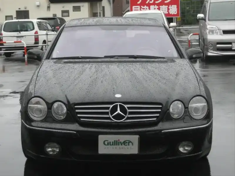 カタログ画像：ＣＬ（CL） ＣＬ５５ ＡＭＧ 2001年9月 GH-215374 5500cc オブシディアンブラック（Ｍ） フロント