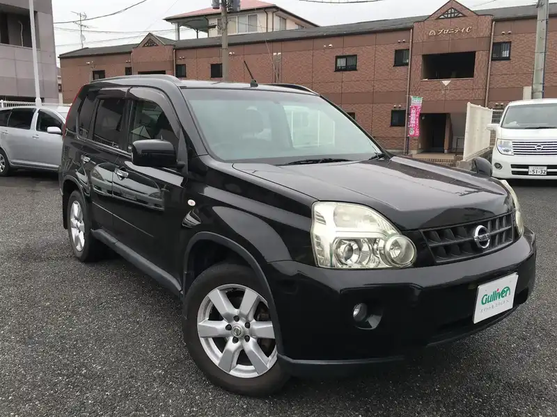 カタログ画像：エクストレイル（X-TRAIL） ２５Ｘ 2007年8月 CBA-TNT31 2500cc ダイヤモンドブラック（Ｐ） 燃費11.6km / l  メイン