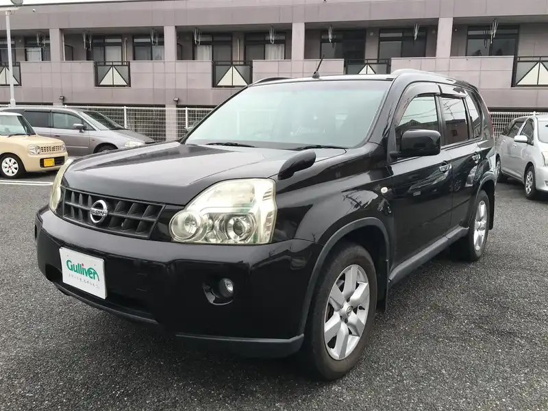 カタログ画像：エクストレイル（X-TRAIL） ２５Ｘ 2007年8月 CBA-TNT31 2500cc ダイヤモンドブラック（Ｐ） 燃費11.6km / l  外装