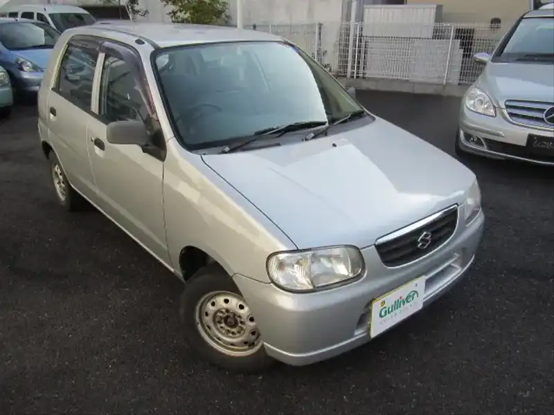 カタログ画像：アルト（ALTO） Ｌｂ 2001年7月 LA-HA23S 660cc シルキーシルバーメタリック 燃費19.4km / l  メイン