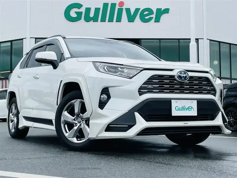 トヨタ,ＲＡＶ４,ハイブリッドX,2021年式（令和3年式）,パール,ID