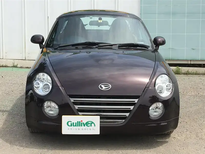 カタログ画像：コペン（COPEN） アルティメットエディションⅡ 2008年12月 ABA-L880K 660cc ＤＣ・ダークレッドマイカ 燃費15.2km / l  フロント