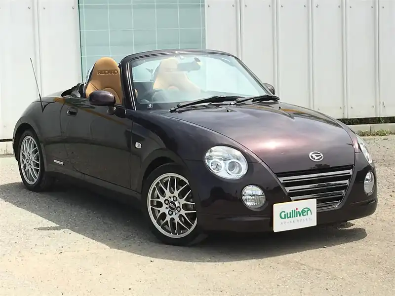 カタログ画像：コペン（COPEN） アルティメットエディションⅡ 2008年12月 ABA-L880K 660cc ＤＣ・ダークレッドマイカ 燃費15.2km / l  外装