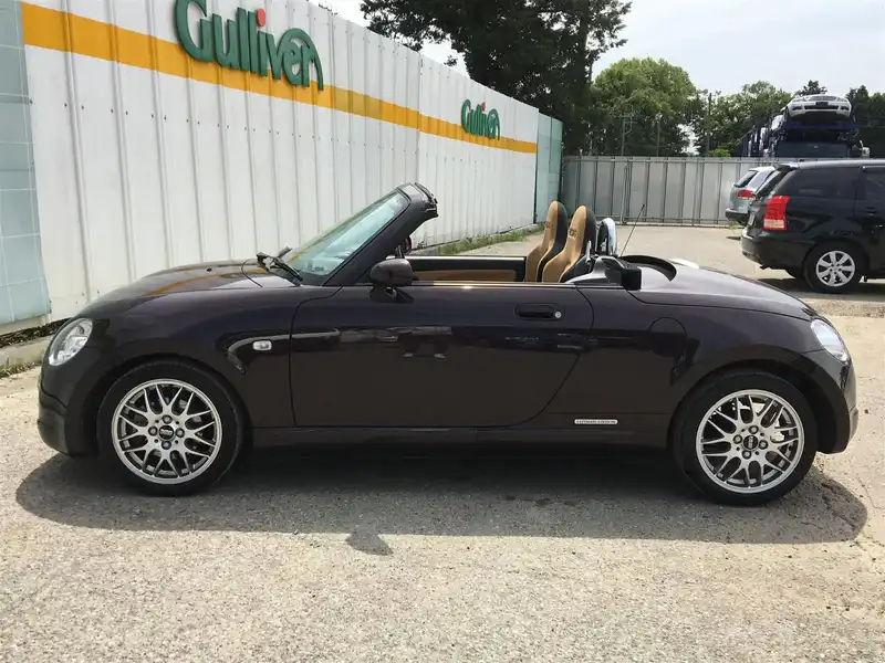 カタログ画像：コペン（COPEN） アルティメットエディションⅡ 2008年12月 ABA-L880K 660cc ＤＣ・ダークレッドマイカ 燃費18.0km / l  外装