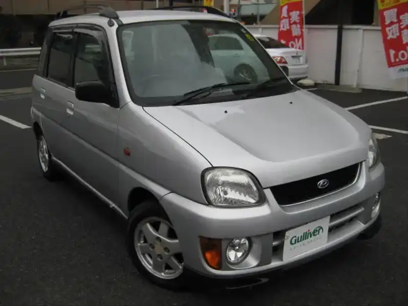 カタログ画像：プレオ（PLEO） ＲＭ 1998年10月 GF-RA1 660cc プラチナシルバー・メタリック 燃費17.2km / l  メイン