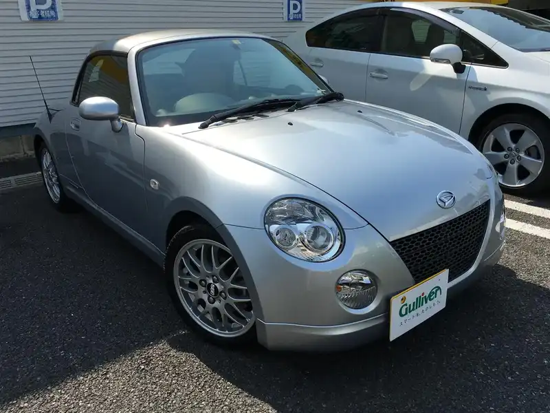 カタログ画像：コペン（COPEN） アルティメットエディションⅡ 2008年12月 ABA-L880K 660cc ＤＣ・ブライトシルバーメタリック 燃費15.2km / l  メイン（その他）