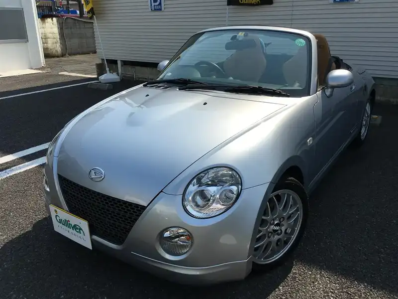 カタログ画像：コペン（COPEN） アルティメットエディションⅡ 2008年12月 ABA-L880K 660cc ＤＣ・ブライトシルバーメタリック 燃費18.0km / l  外装