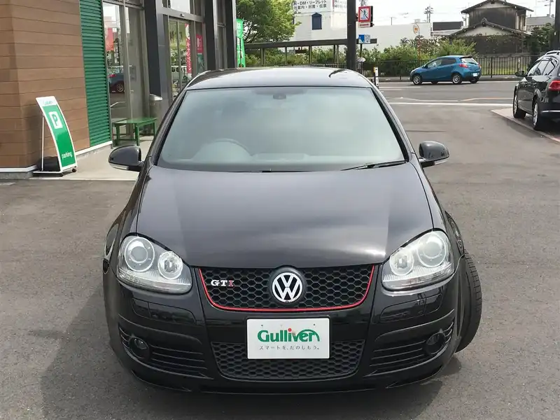 カタログ画像：ゴルフ（GOLF） ＧＴＩ 2007年8月 ABA-1KAXX 2000cc ブラックマジックパールエフェクト 燃費12.6km / l  フロント