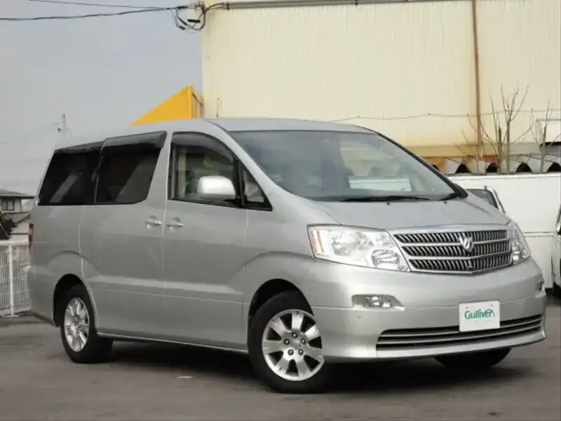 カタログ画像：アルファードＧ（ALPHARD G） ＭＸ Ｌエディション 2003年7月 TA-MNH15W 3000cc シルバーメタリック 燃費8.6km / l  メイン（その他）