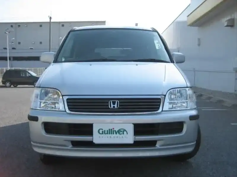 2001520 | カタログ画像：ステップワゴン（STEPWAGON） デラクシー 回転対座シート 1999年5月 GF-RF2 2000cc ボーグシルバー・メタリック フロント