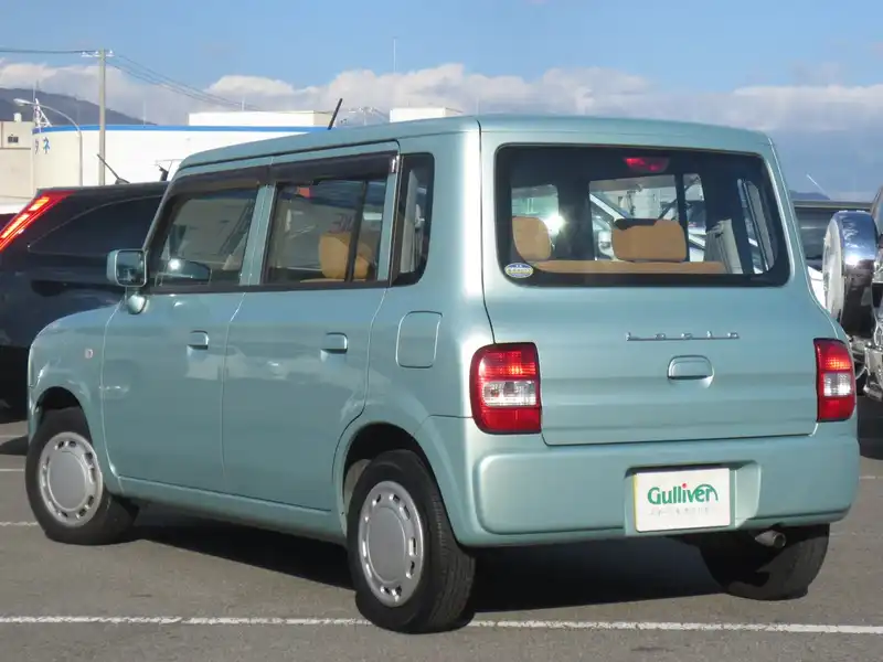 カタログ画像：アルトラパン（ALTO LAPIN） Ｇ 2003年9月 UA-HE21S 660cc ミントグリーンメタリック 燃費19.8km / l  外装