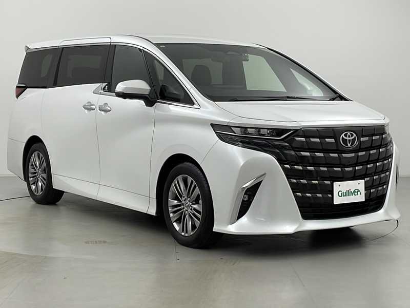 カタログ画像：アルファード（ALPHARD） Ｚ 2023年6月 3BA-AGH45W 2500cc プラチナホワイトパールマイカ 燃費10.3km / l 外装