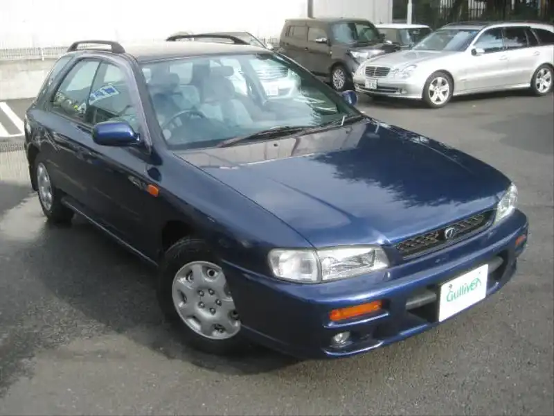 カタログ画像：インプレッサ（IMPREZA） ＣＳエクストラ 1999年9月 GF-GC2 1500cc グランブルー・マイカ 燃費15.6km / l  メイン