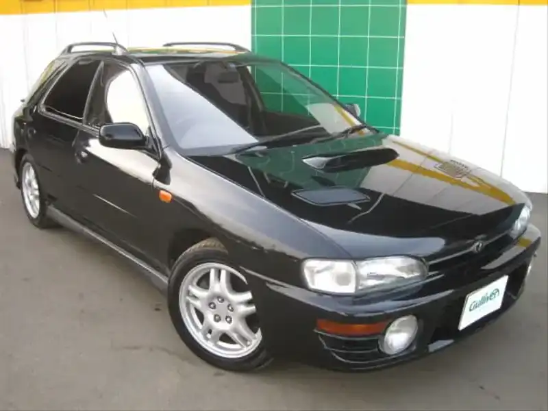 カタログ画像：インプレッサ（IMPREZA） ＨＸ－２０Ｓ 1996年9月 E-GC8 2000cc ブラック・マイカ 燃費12.0km / l  メイン