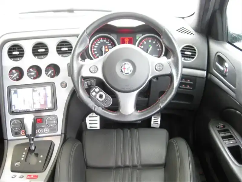 カタログ画像：アルファ１５９（ALFA 159） ３．２ ＪＴＳ Ｑ４ ディスティンクティブ 2007年8月 GH-93932 3200cc アルファシルバー（メタリックカラー） 内装