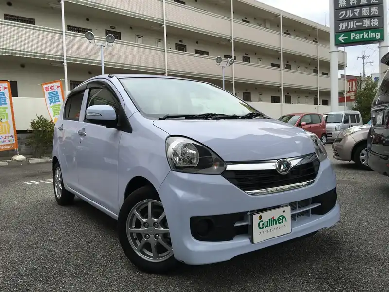 カタログ画像：ミライース（MIRA E:S） Ｇ ＳＡ 2013年8月 DBA-LA300S 660cc スカイブルー 燃費33.4km / l メイン（その他）